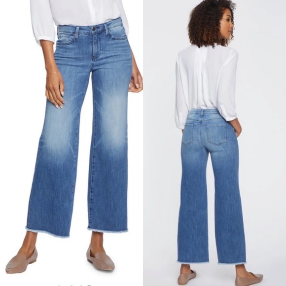 NYDJ Denim - NYDJ jeans Teresa wide leg ankle Calloway size 12